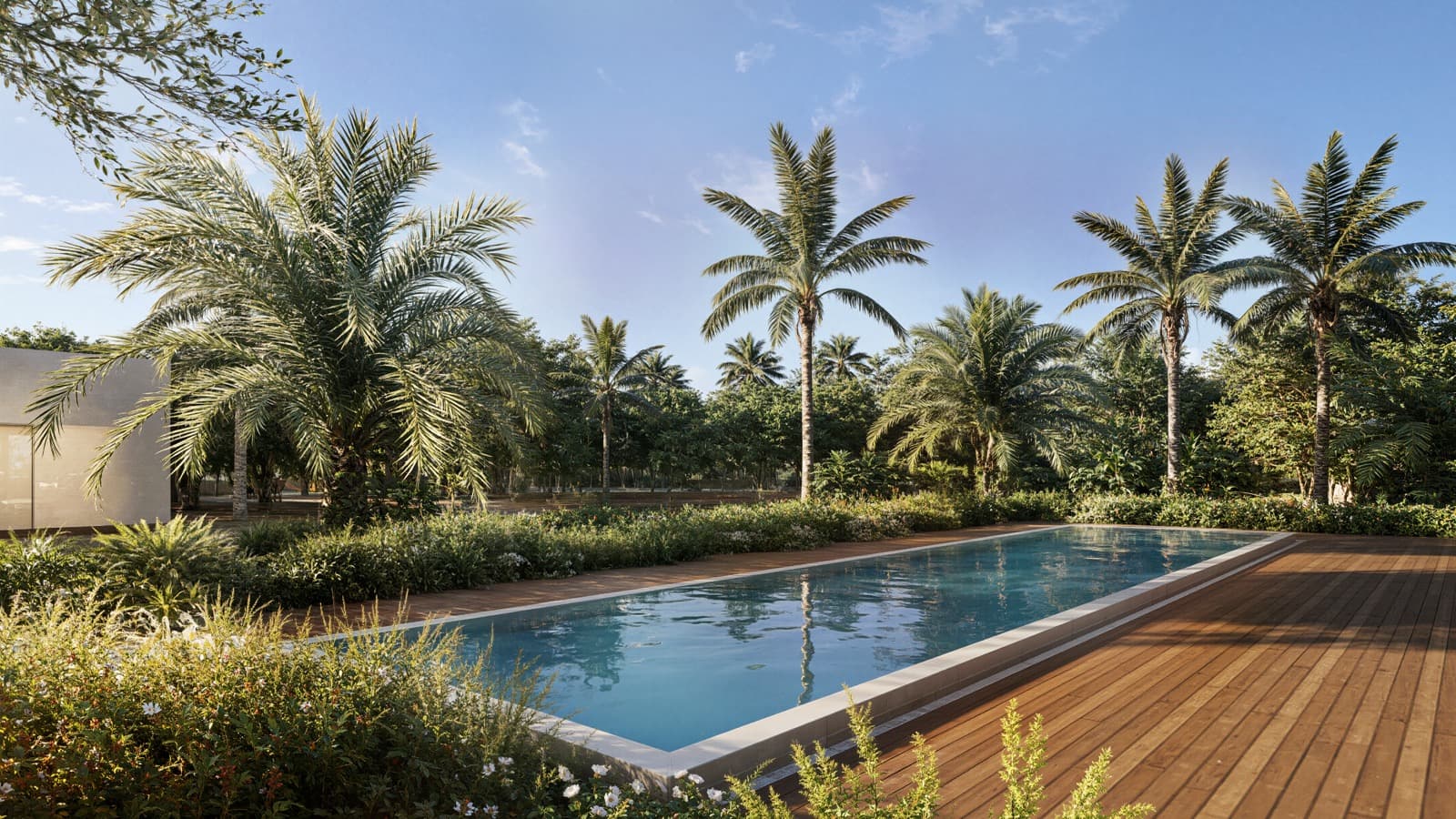 Private pool per unit