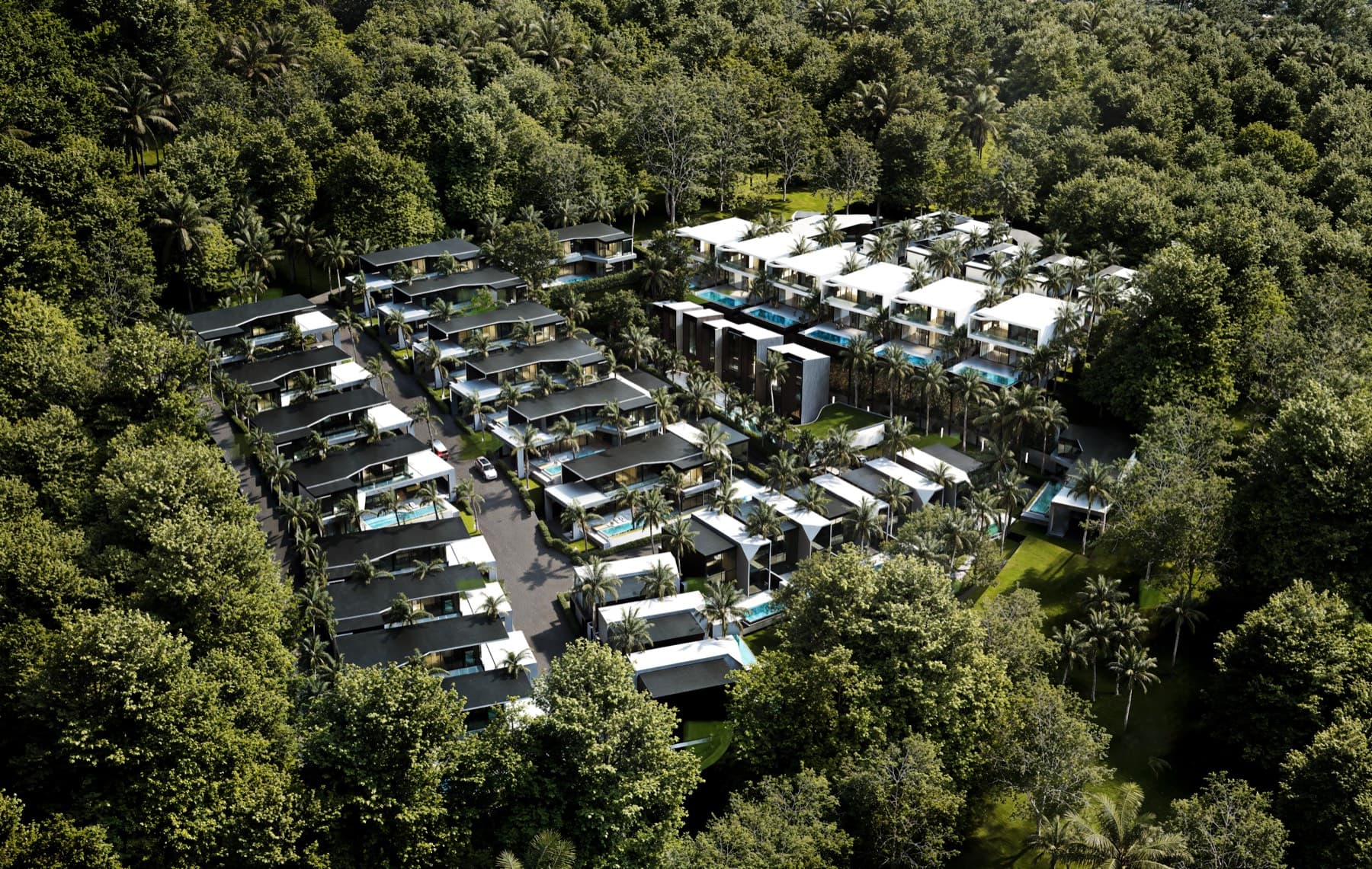 Aileen Villas Layan aerial render