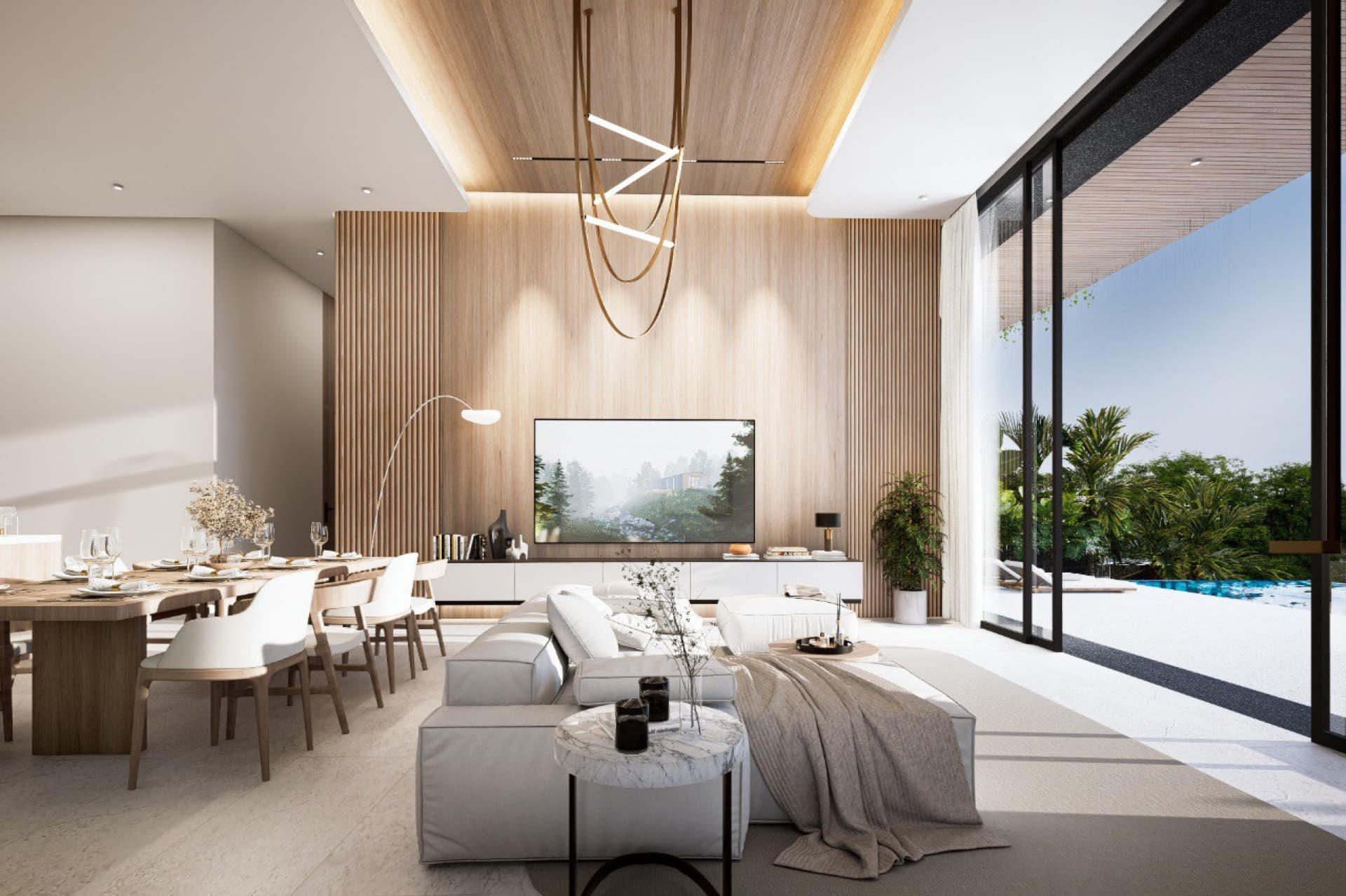 Aileen Villas Layan Type B living room