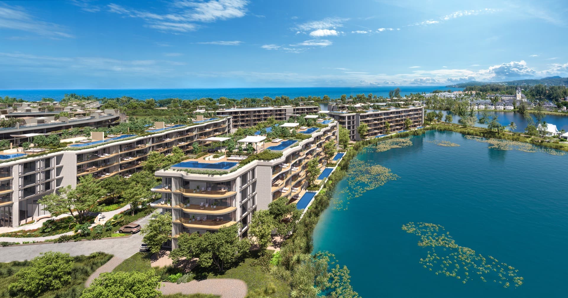 Bellaguna Lotus — lakefront contemporary architecture