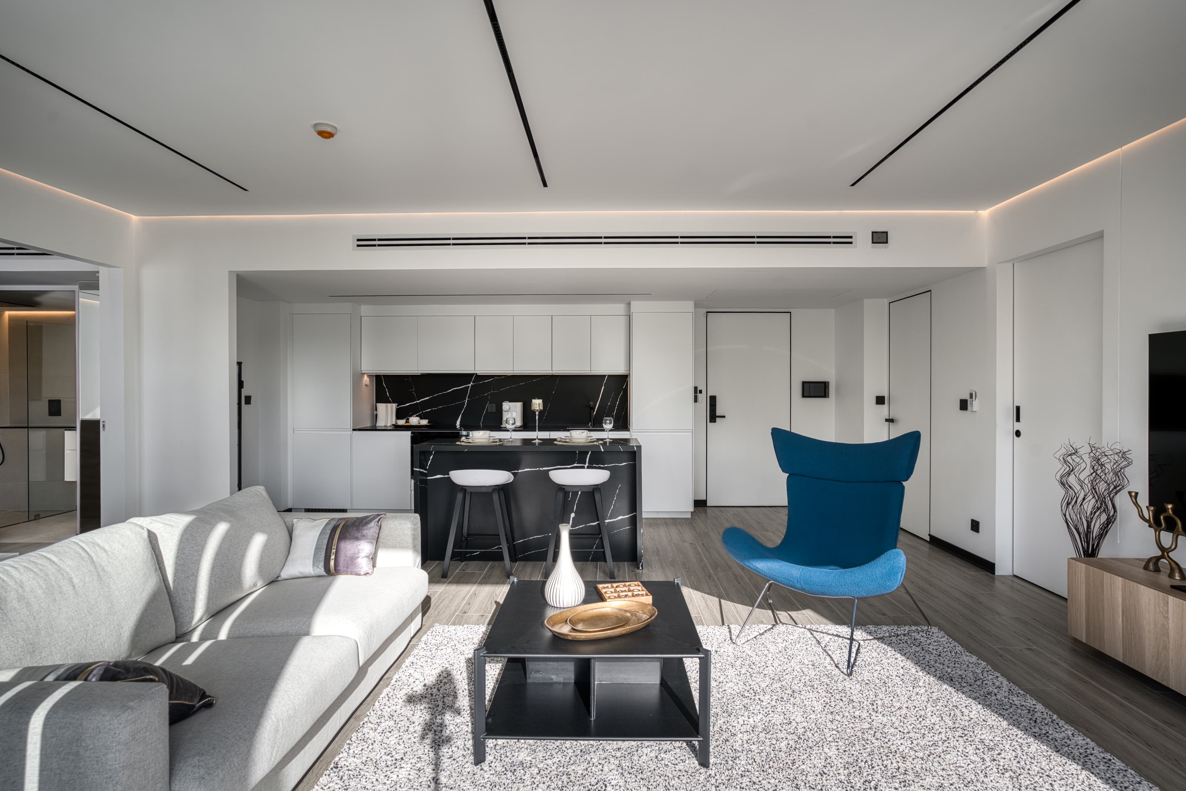 Essence Residences bedroom โ spacious, natural light