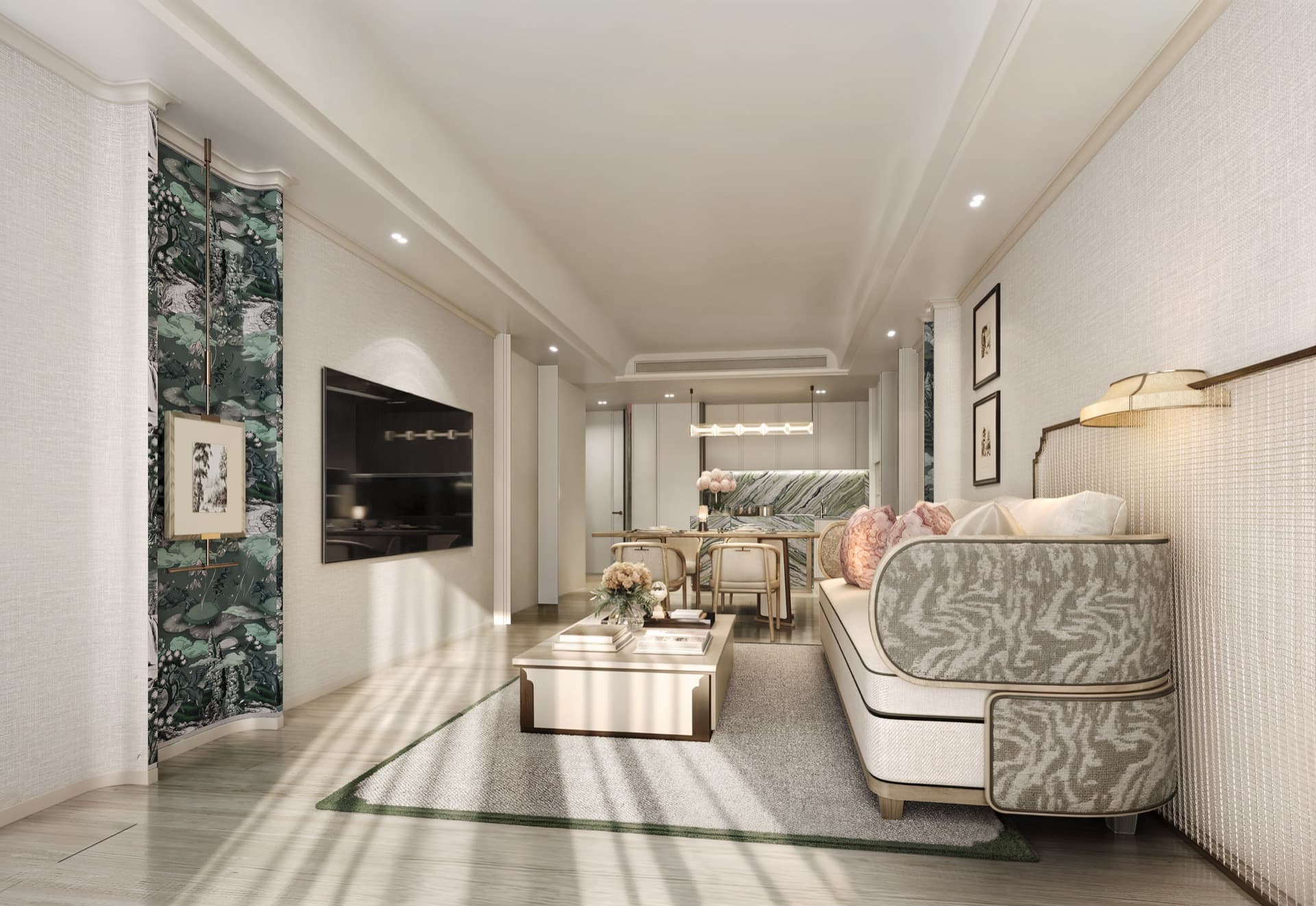 InterContinental Phuket — 2BR corner residence living room